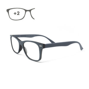Gafas Lectura Illinois Gris Aumento +2,0 Gafas De Vista, Gafas De Aumento, Gafas Visión Borrosa