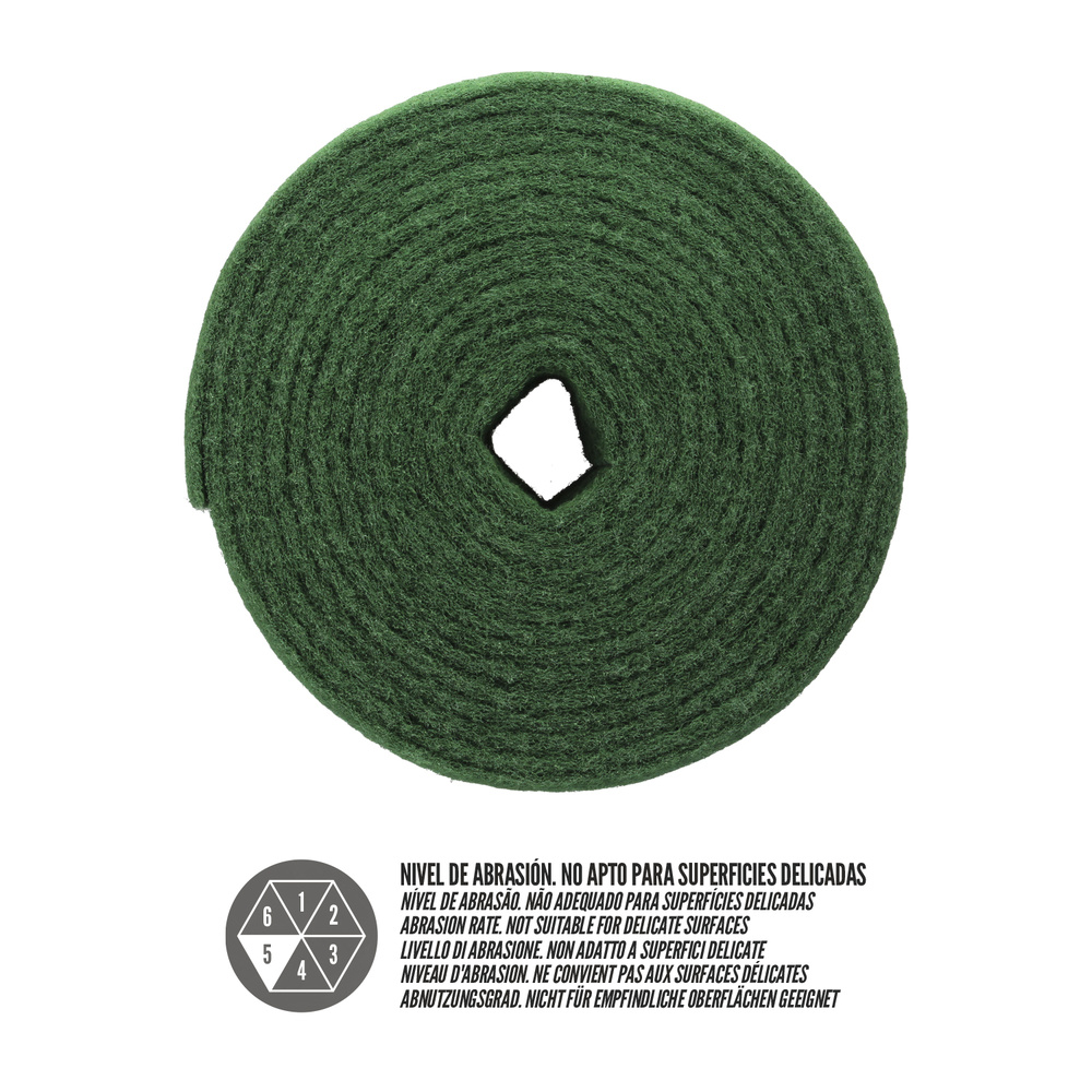 Estropajo Fibra Verde Profesional. Rollo De 14 Cm x 6 Mt. - Imagen 4