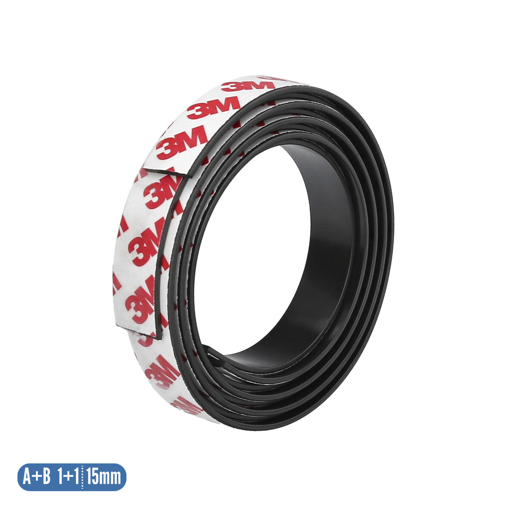 Cinta Magnetica Adhesiva A+B 1+1m 15mm - Imagen 2