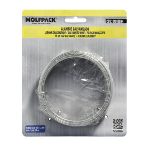 Alambre Galvanizado 1,50mm / 10 (Rollo 50 metros)
