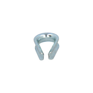 Guardacabos Zincado Para Cable 3 mm.