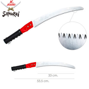 Serrucho Samurai GC Curvo Para Pertiga 330 mm.