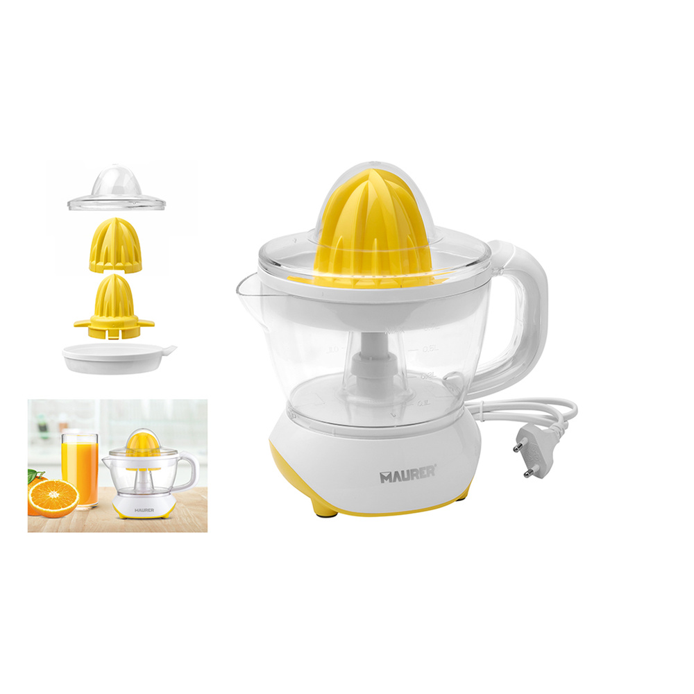 Exprimidor Naranjas Electrico 25 Watt. Capacidad 700 Ml. Exprimidor Zumo Narajas, Exprimidor Fruta - Imagen 4