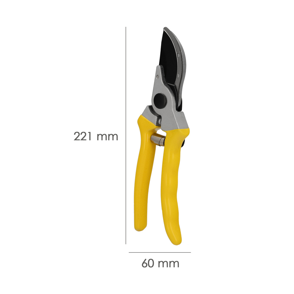 Tijeras Podar 1 Mano Japonesa Akagi T-4S 220 mm. Mangos Aluminio Endurecido, Hoja Recubierta PTFE - Imagen 2