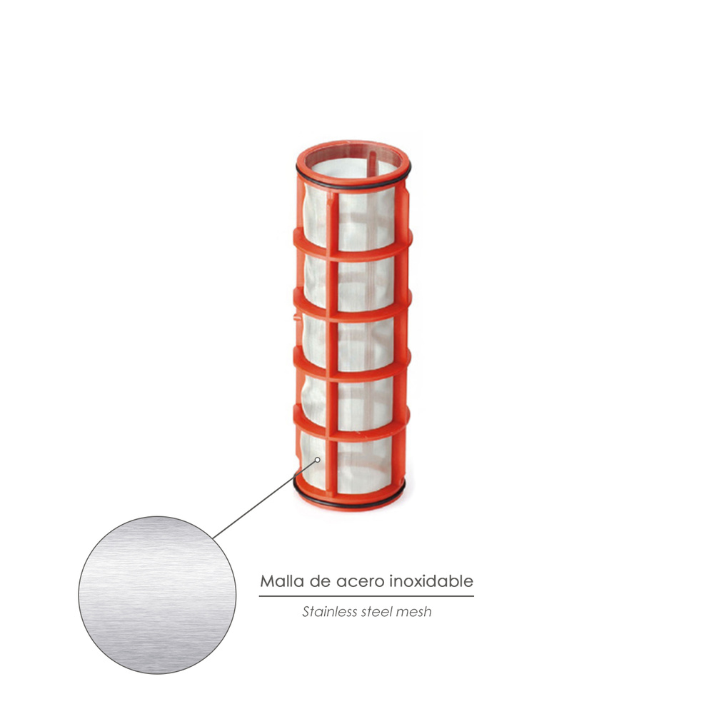 Filtro Con Malla Interior 1" Para Sistema De Goteo (Malla 100 Mesh) Riego Por Goteo, Microaspersión, Riego Por Nebulizacion - Imagen 5
