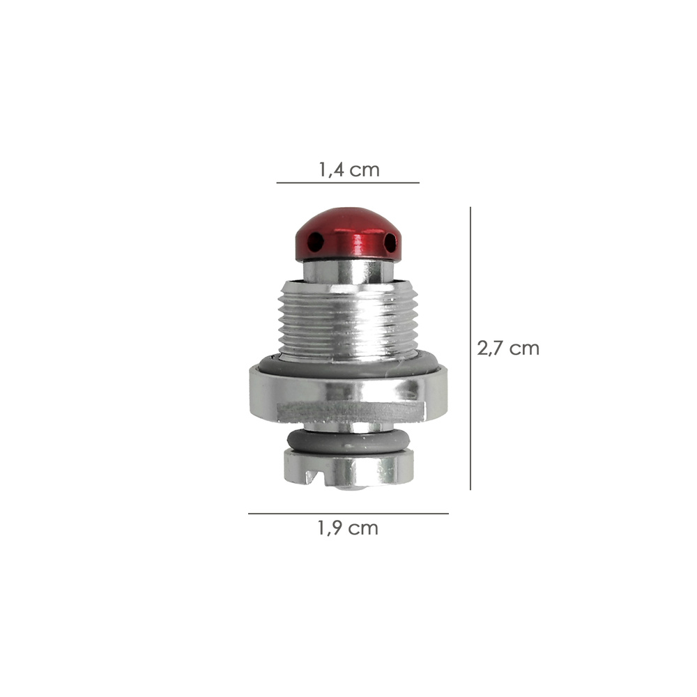 Valvula De Seguridad Compatible Con Olla A Presión Súper Rápida Magefesa Nova, Nova Pro, Prisma y Astra, Recambio oficial - Imagen 2