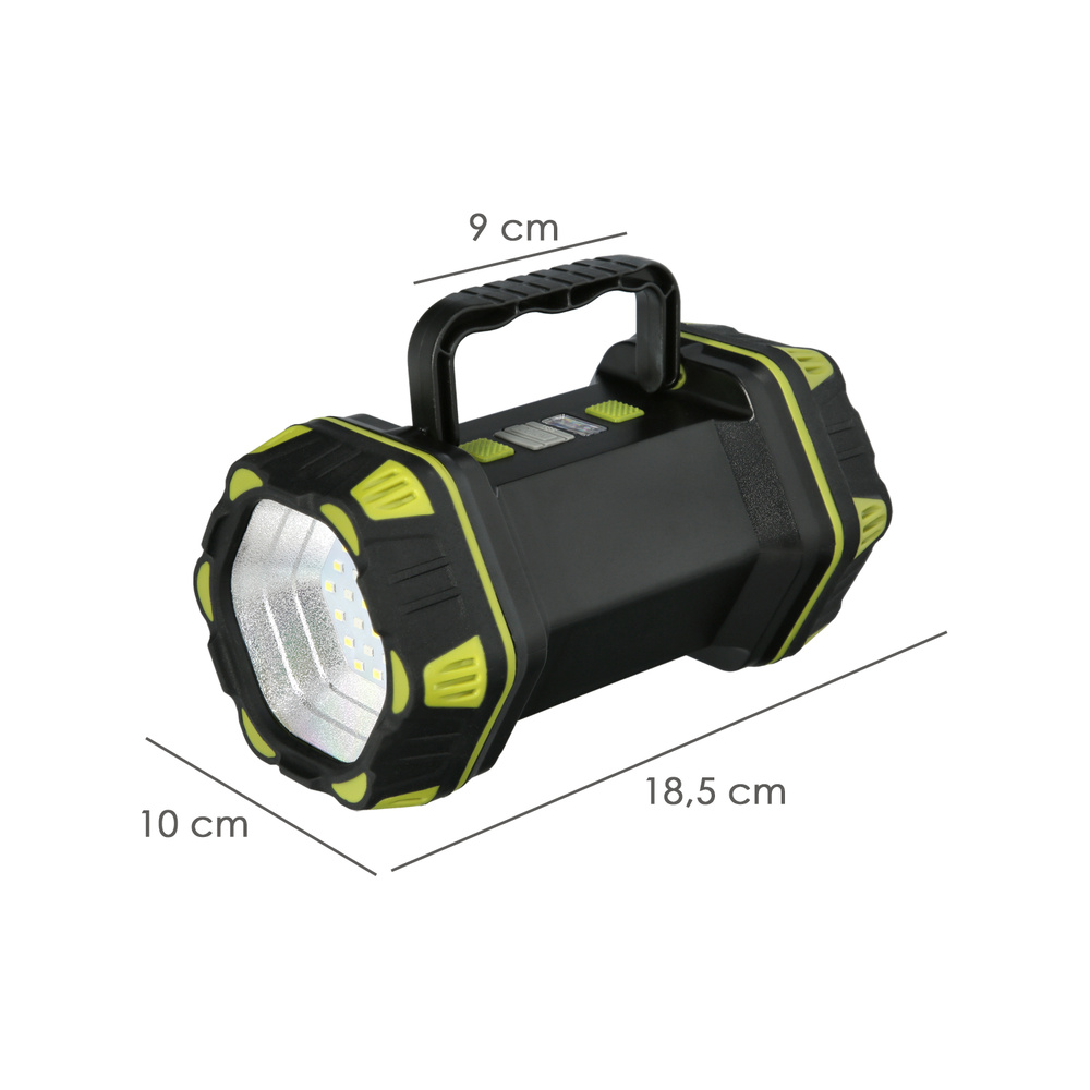 Linterna Led Multiusos 3 En 1 Recargable 400 Lumenes - Imagen 2