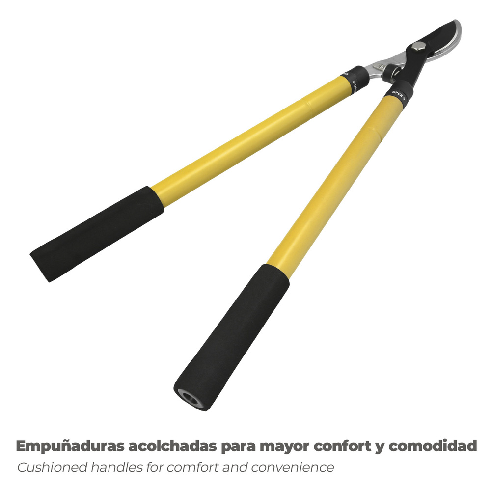 Tijeras Podar Profesional Acero Telescópica 2 Manos - Imagen 4
