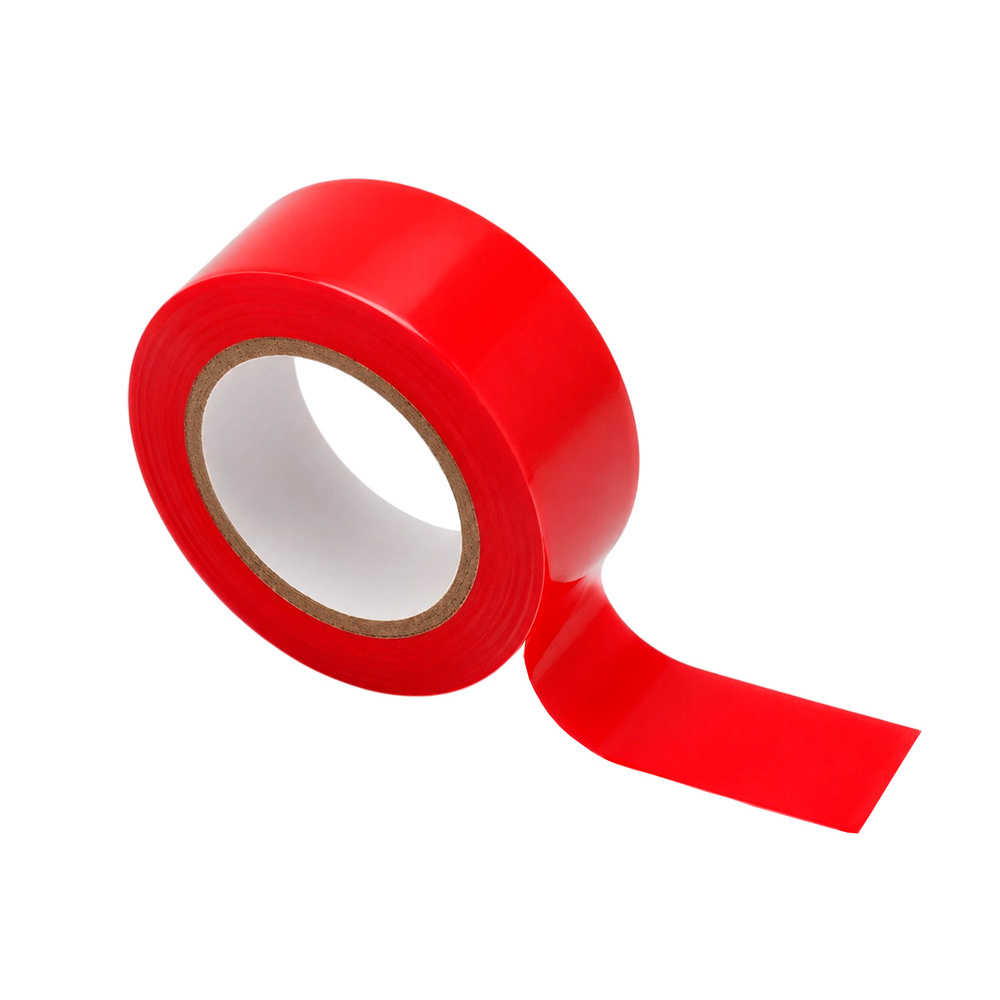 Cinta Aislante 20 m. x 19 mm. Roja Uso doméstico