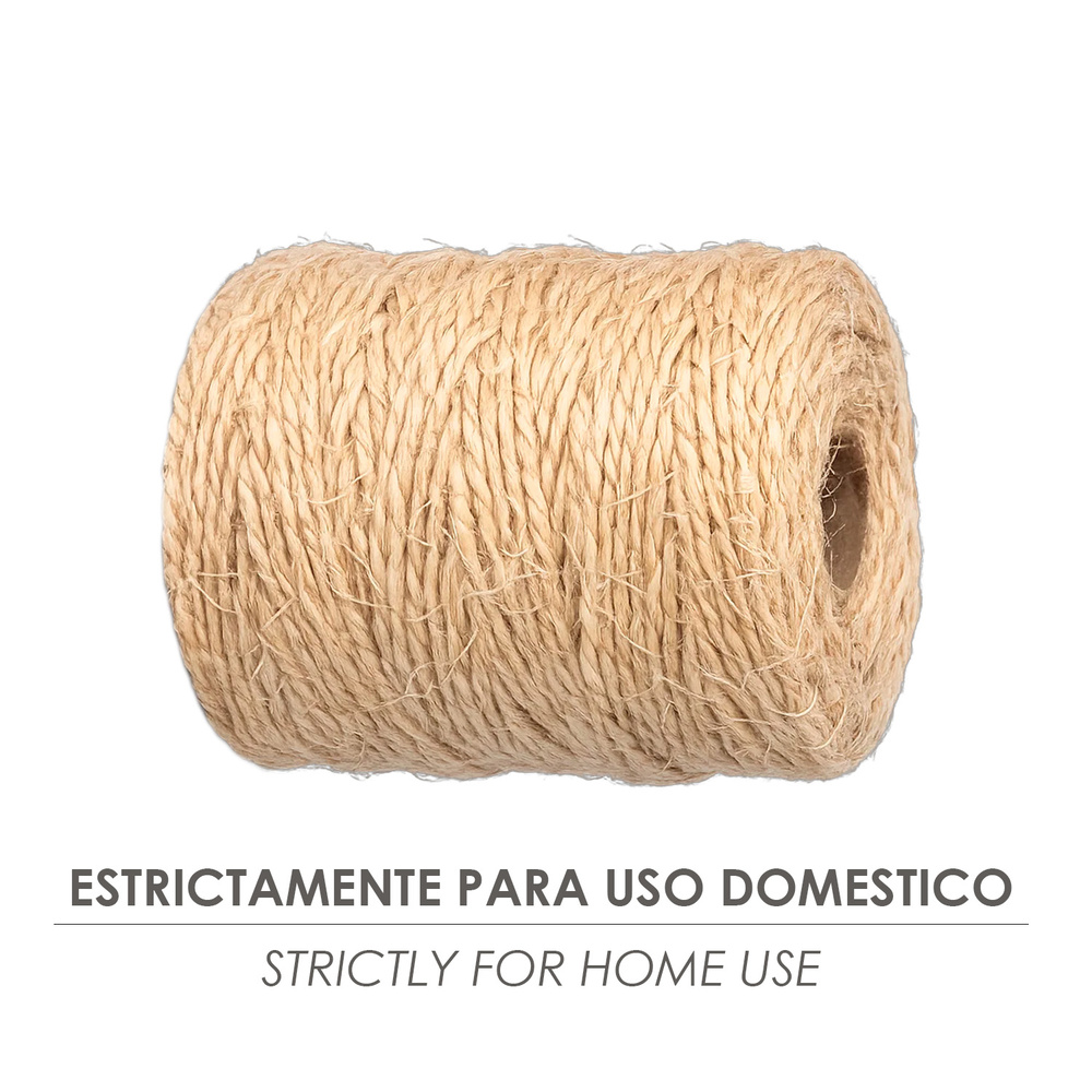 Cuerda Sisal Nº1 Hilo de 2 Cabos (Bobina 220 gr. / 50 m.) - Imagen 3