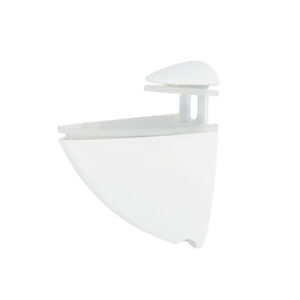 Soporte Pelicano Regulable Para Estante 1 / 20 mm. Blanco (1 Pieza)