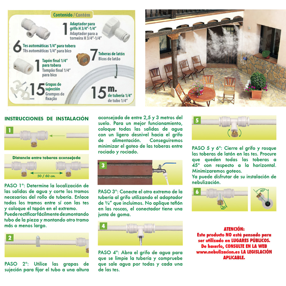 Kit Nebulizacion - Imagen 4