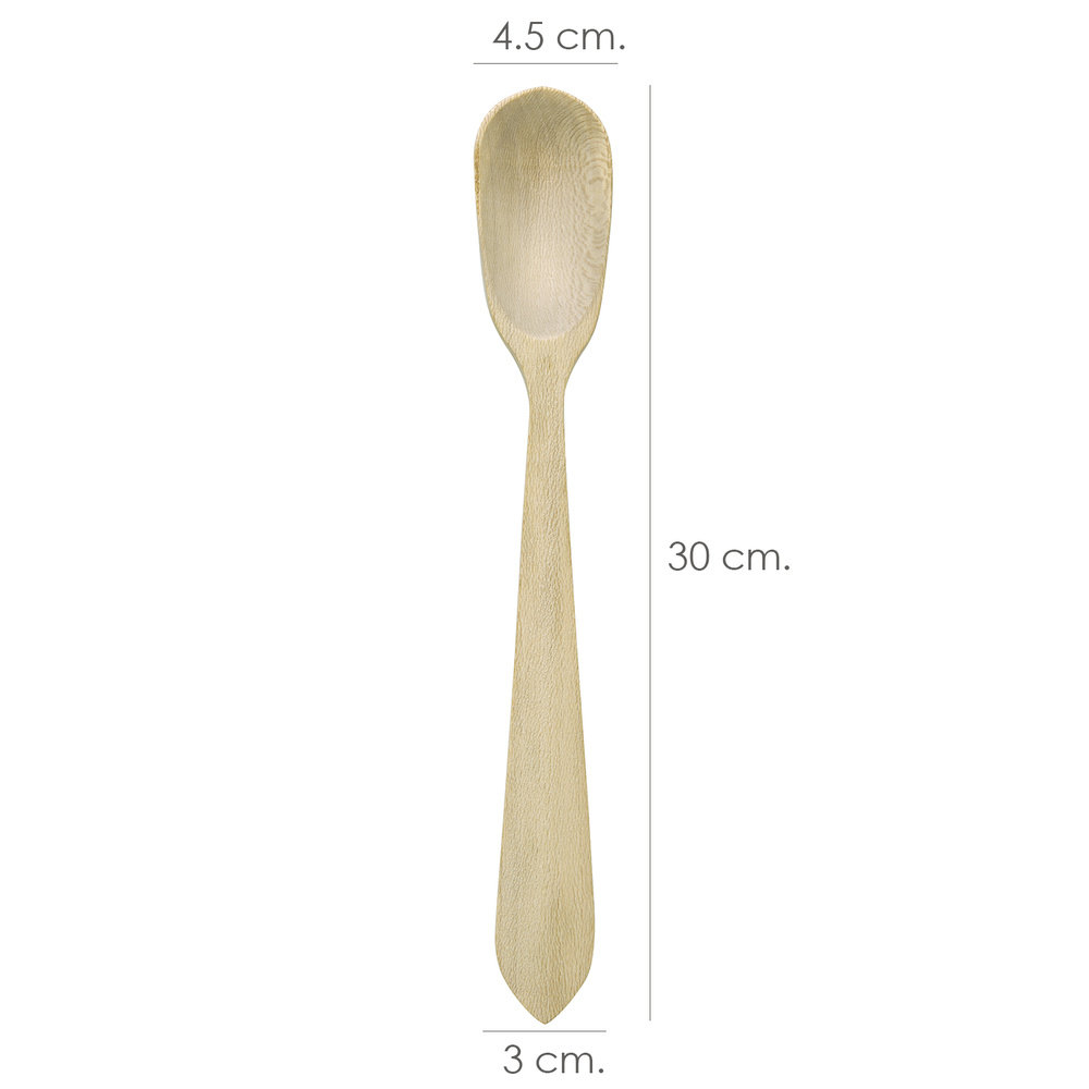 Cuchara Alemana Cocina Madera Oryx 30 cm. - Imagen 2