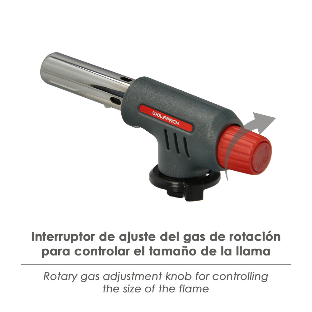 Soplete Para Cartucho 0,227 Kg. Encendido Piezo Electrico - Imagen 3