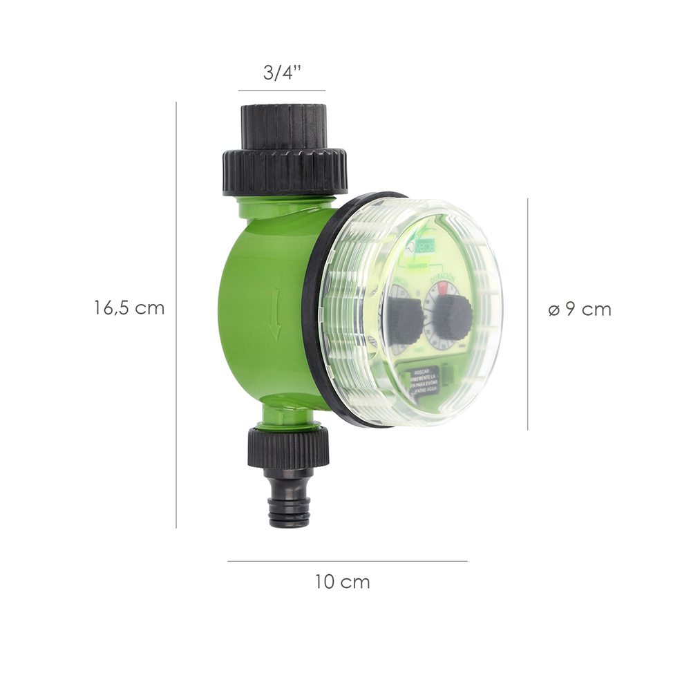 Programador Nebulizacion / Riego Jardin, Analogico Grifos 3/4" - Imagen 3