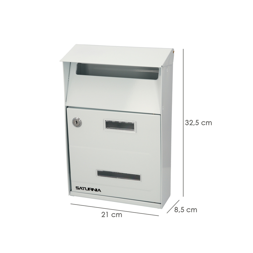 Buzon Exterior Country Blanco 215 x 320 x 105 mm. - Imagen 2