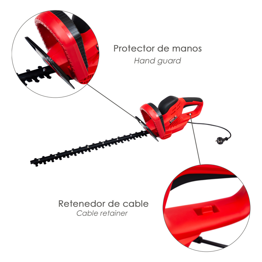 Recortasetos 650 Watt. 510 mm. - Imagen 5