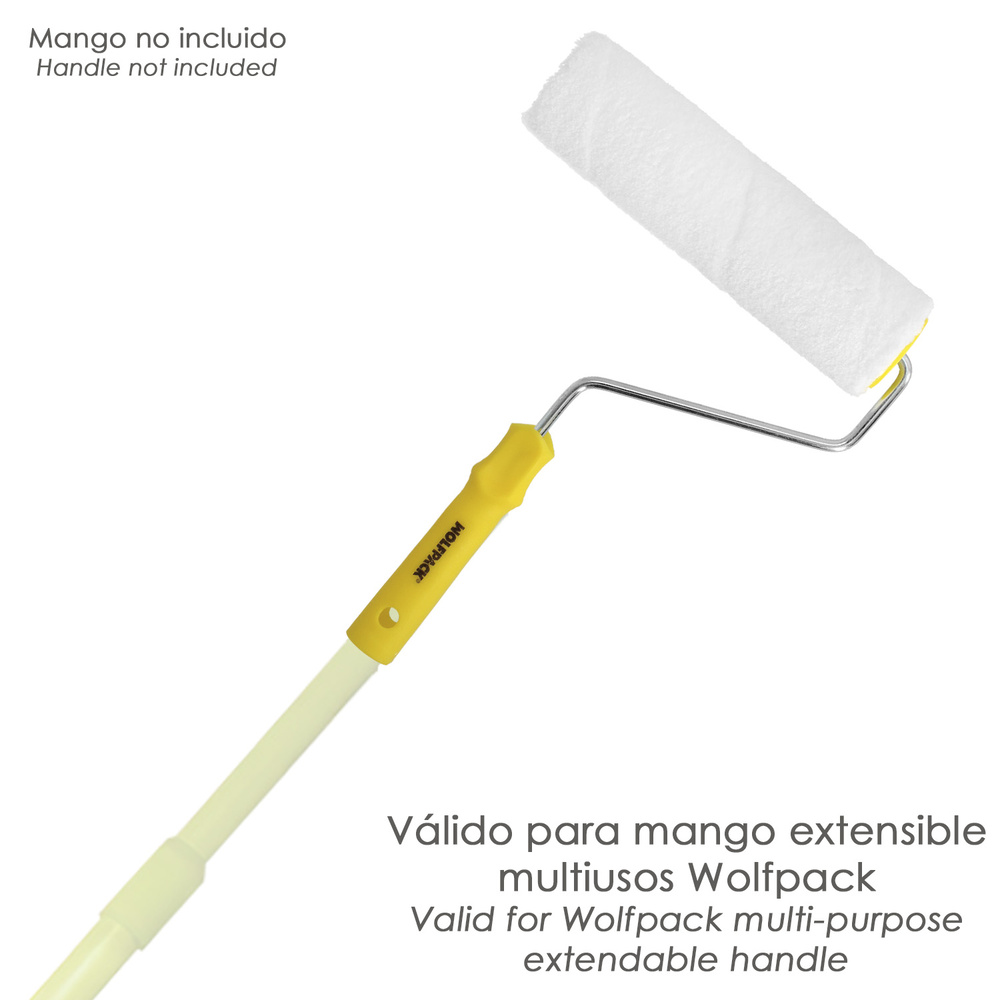 Rodillo Pintar Pladur Ø 55x 230 mm. Especial Pladur, Rodillo Paredes Lisas - Imagen 3
