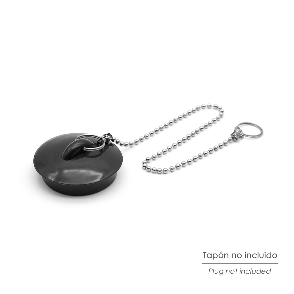 Cadena De Bolas 380 mm. Cadena Para Tapon Lavabo, Cadena Tapon Fregadero, - Imagen 4
