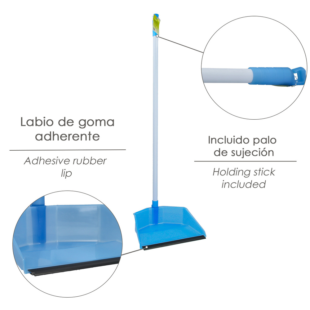 Recogedor con labio de goma. - Imagen 3
