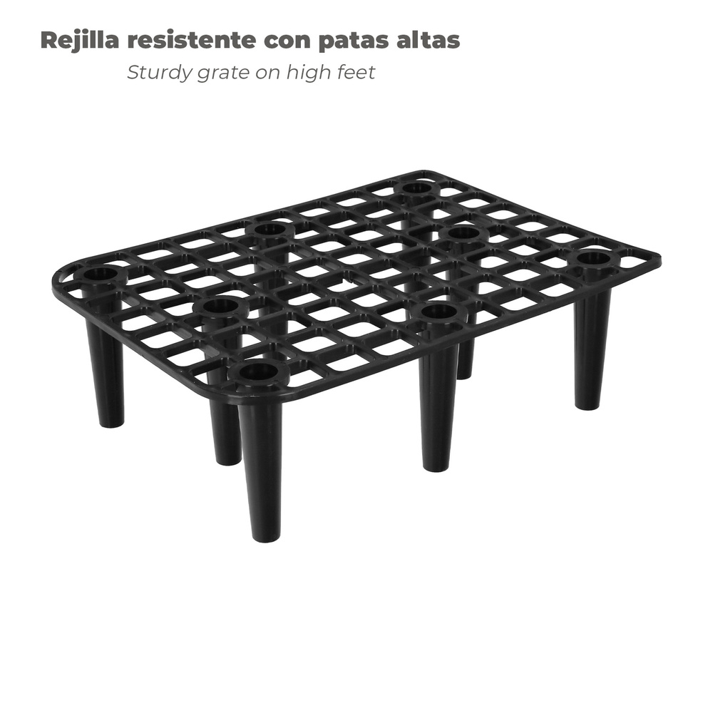 Cubeta Alicatador 24 Litros Con Ruedas - Imagen 4