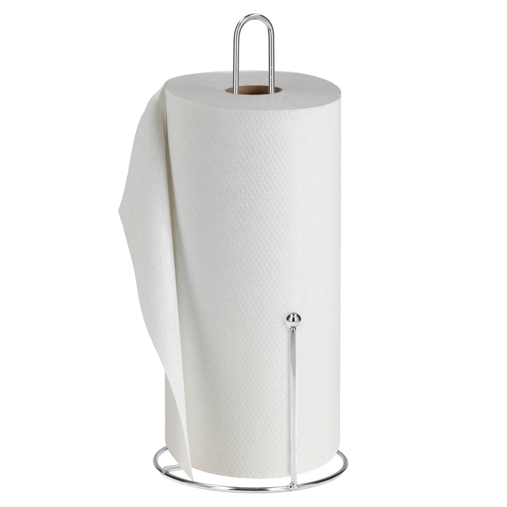 Portarrollos Papel Cocina Vertical, Cromado, 13x29 cm. - Imagen 3