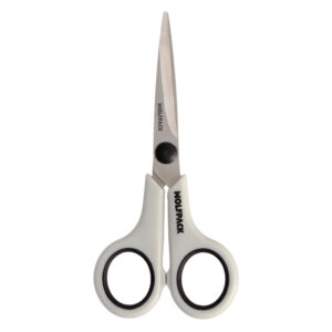 Tijeras Multiuso Acero Inoxidable 5,5" / 140 mm. Hojas Acero Inoxidable, Mango Comodo y Suave