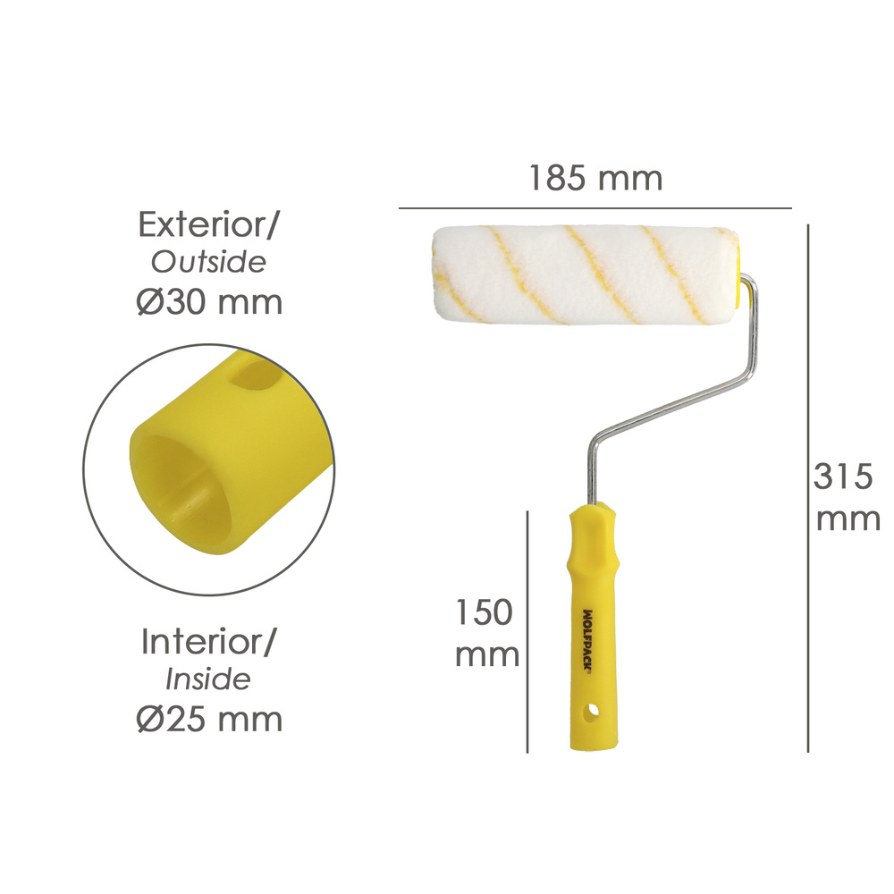 Rodillo Pintar Antigota 180x40 Mm - Imagen 2