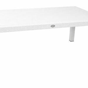 Mesa MIJAS, polipropileno blanco, 150 x 90 cms