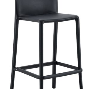 Taburete CAPRICE, apilable, tratamiento anti UV, polipropileno antracita