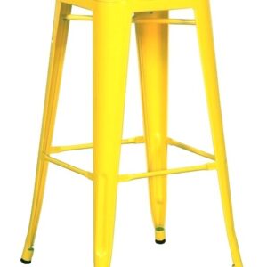 Taburete TOL EK LIMITED, acero, amarillo