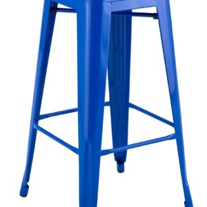 Taburete TOL EK LIMITED, acero, azul